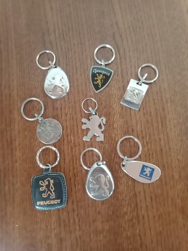 Lot porte clés peugeot - 8,