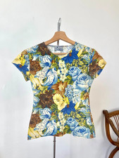 T-shirt Kenzo fleurs vintage