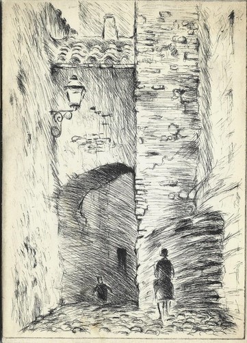 Rare juan sevilla saez gravure - sevilla,