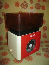 Vintage 70-80s Ancienne BALANCE MENAGERE TESTUT 5Kg ROUGE de Cuisine Maison