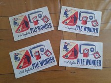 Ancien Buvard Pile Wonder Pile