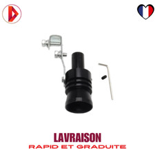 Sifflet Sonore Turbo Noir Pour