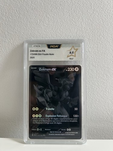 Carte pokemon zekrom ex - fr,