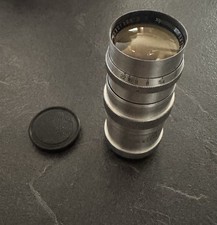 Objectif Jupiter 11 135mm f4.0 red T monture M39  version chromé