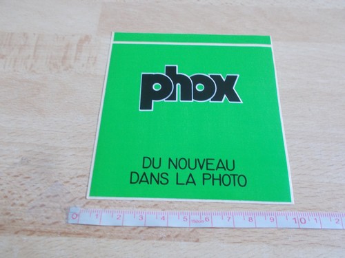 Autocollant photo phox - autocollant,