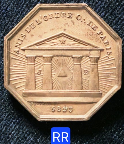 Franc maçonnerie paris rare - franc,