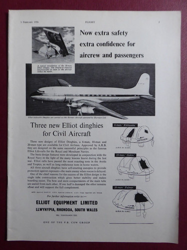 1956 pub elliot - sea, survival
