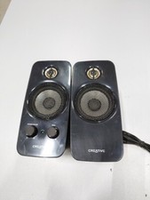 Lot De 2 Creative Inspire T10 Alimenté Ordinateur Haut-Parleurs Noir Pas Marche