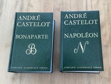 LOT DE DEUX LIVRES BONAPARTE ET NAPOLEON DE ANDRÉ CASTELOT OCCASION