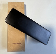 Etui 2 cigares  LONGCHAMP années 1960 en cuir box noir (36)