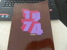 CITROEN - CATALOGUE - PUB - BROCHURE  - 2 CV , DYANE , GS , DS , SM , H , 1974