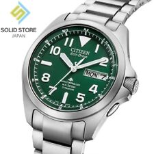 CITIZEN PROMASTER LAND PMD56-2951 Titanium Eco-Drive Solar Watch Green Dial 39mm