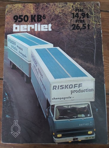 Berliet 950 prospectus - 950, /