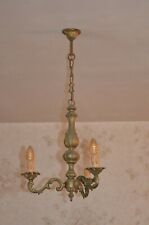 ANCIENNE LUSTRE EN  BRONZE
