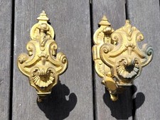 Rare: 2 Crochets Porte Tringle