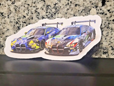 24 HEURES DU MANS 2025 AUTOCOLLANT BMW M4 VALENTINO ROSSI #31 #46 24H00 WEC 2025