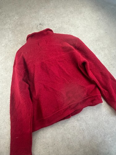 Caban woolrich rouge - caban, pour