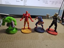 lot de 4 figurines  MARVEL
