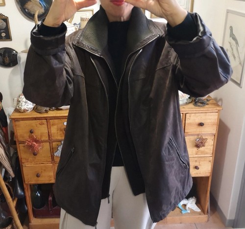 Manteau cuir unisexe madame - cuir,
