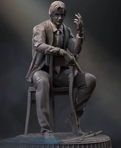Figurine peindre john wick - peindre,