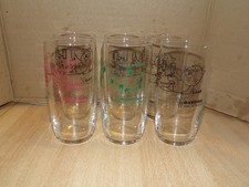 Lot de 6 verres " Vézelise bière de Lorraine "