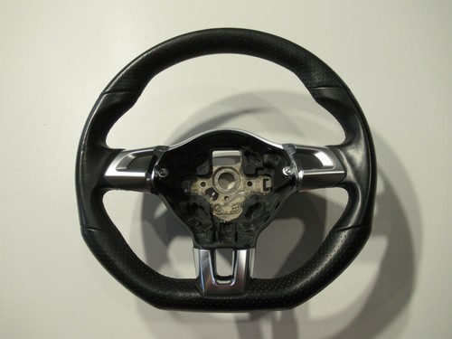 Volant cuir rayons vw - cuir, 3