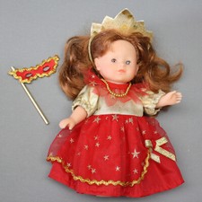 RARE POUPEE COROLLE MINI-CALIN 20 cm AVEC DOUDOU NOUNOURS TOUT D'ORIGINE