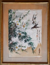 Tableau japonais peinture sur