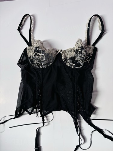 Guêpière noire sexy - sexy, aubade