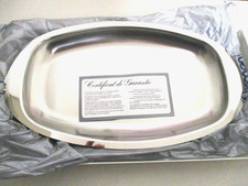 Plat ovale Letang Remy inox