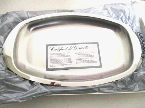 Plat ovale letang remy - ovale, inox
