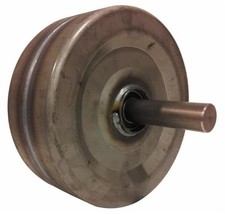 Roue en fer Ø 250X100 mm avec axe