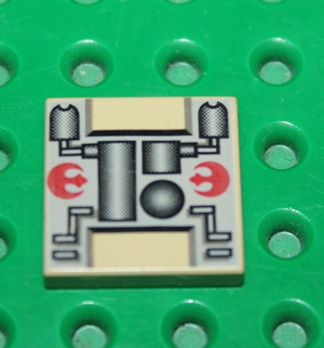 Tile tan lego star wars - tile,