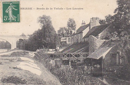 Cpa briare bords - la, trezee