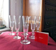6 flutes a champagne en