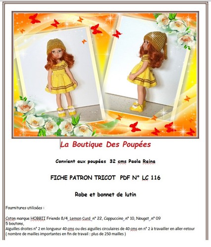 Fiche patron lc116 - fiche, n°