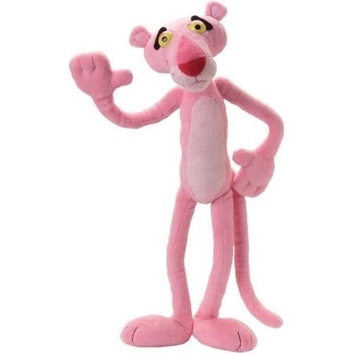 Peluche panthere rose - rose, 50