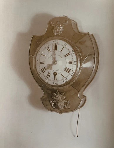 Photographie pendule bronze - pendule,