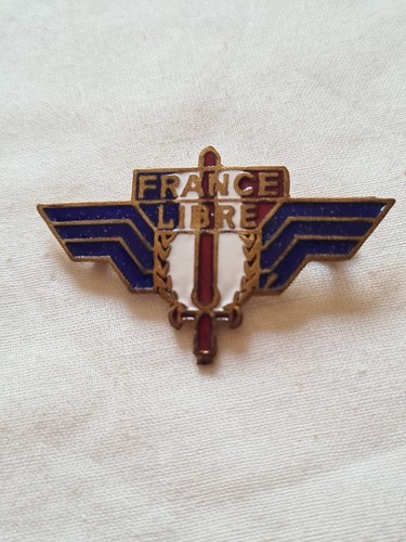 Insigne émaillé france libre - insigne,