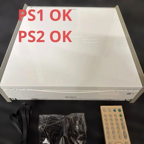 Sony psx white console - psx, remote