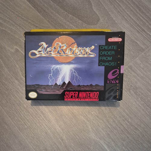 Actraiser super nintendo snes - actraiser,