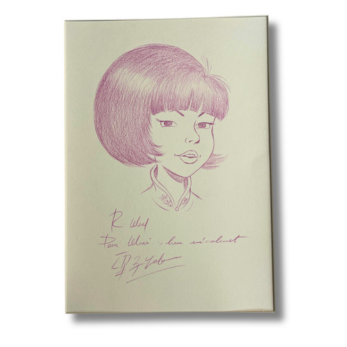 Original dessin yoko - dessin, de