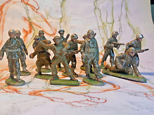 QUIRALU COFALU ALUDO ENSEMBLE DE 12 SOLDATS   jouet ancien