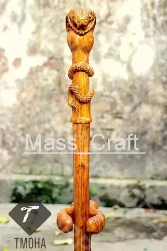 Bâton marche bois - de,