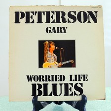 disque vinyle 33 tour - Gary Peterson - worried life blues