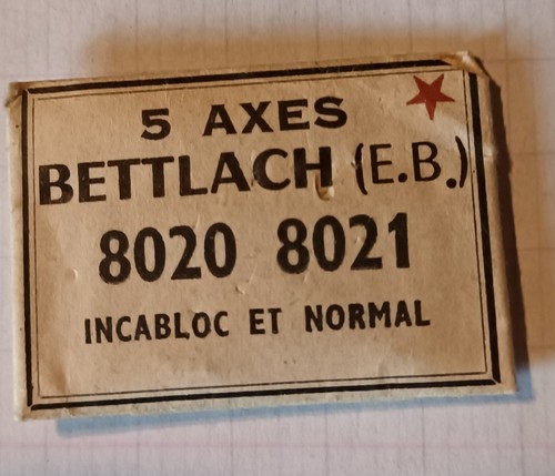 Axe balancier unruhwelle - 1,