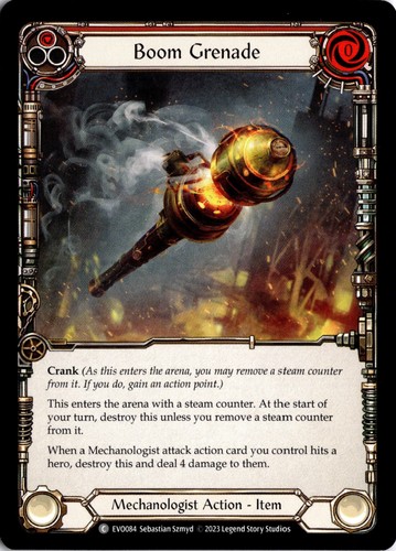 Boom grenade bright - boom, (red)