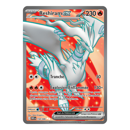 Reshiram 158 086 - 158/086, 🇫🇷