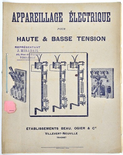 Catalogue appareillage - catalogue, d'appareillage