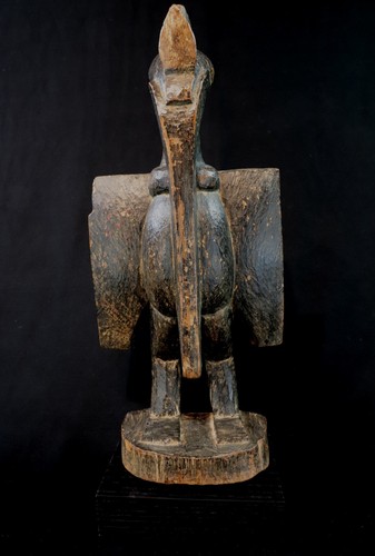 Art africain ancien calao - -,